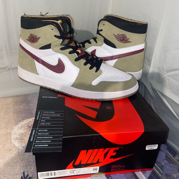 Nike Other - Size14 Jordan 1 CMFT Neutral Olive